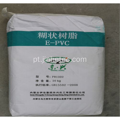 PVC pasta resina pb 1302 para sola